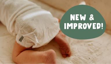New extra soft eco nappy/diaper: The ultimate comfort for your Newborn