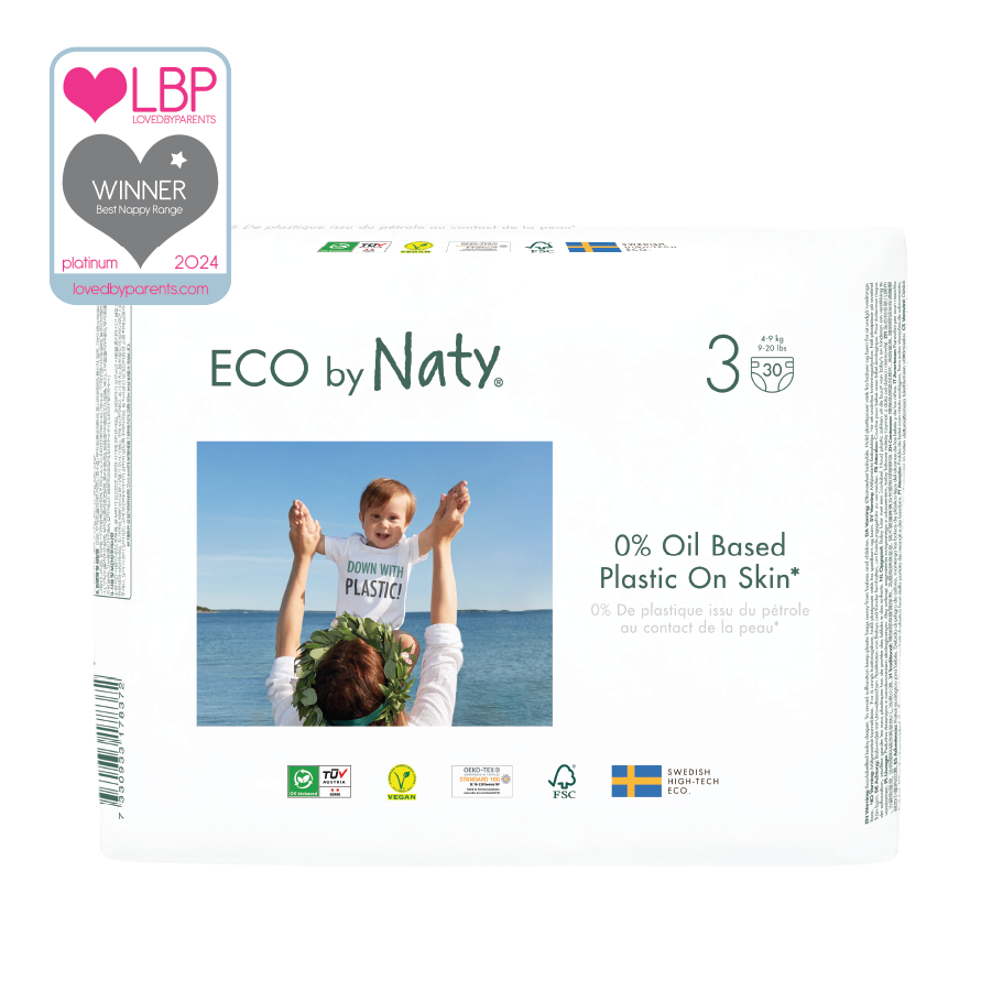 50 x Eco Nappies (Size 3), , large, Eco by Naty
