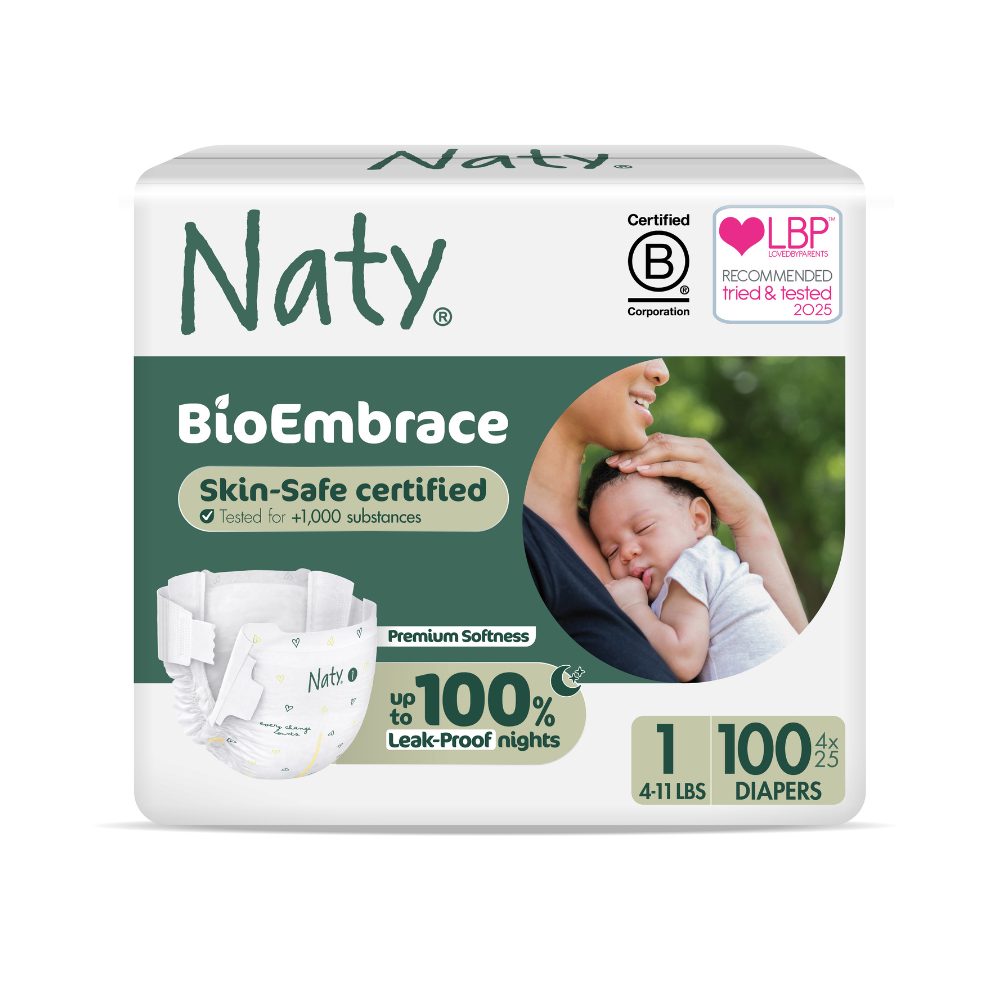 100 x Pa&ntilde;ales BioEmbrace (talla 1), , large, Eco by Naty