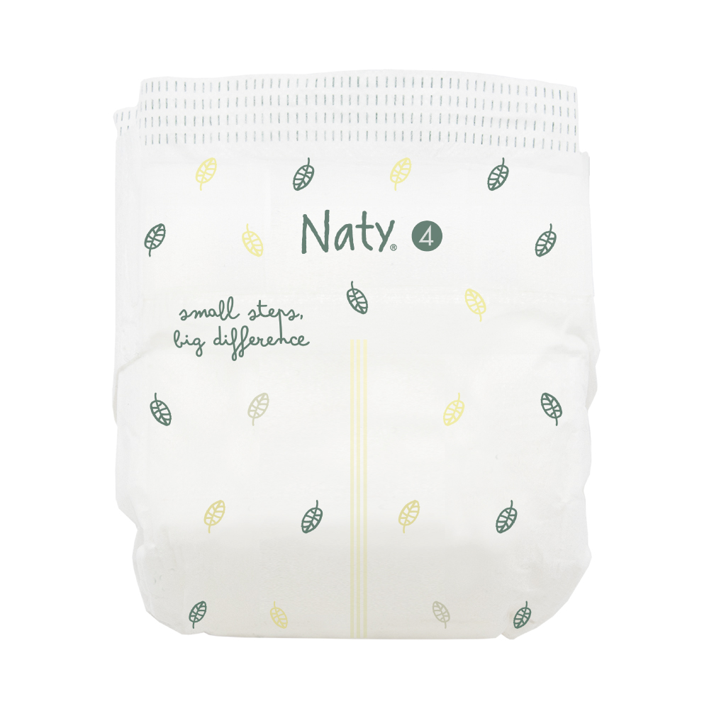156 x BioEmbrace Windeln (größe 4), , grid, Eco by Naty