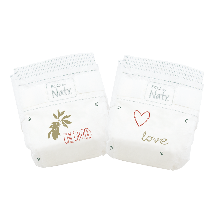 24 x Eco Diapers (Size 4+), , grid, Eco by Naty