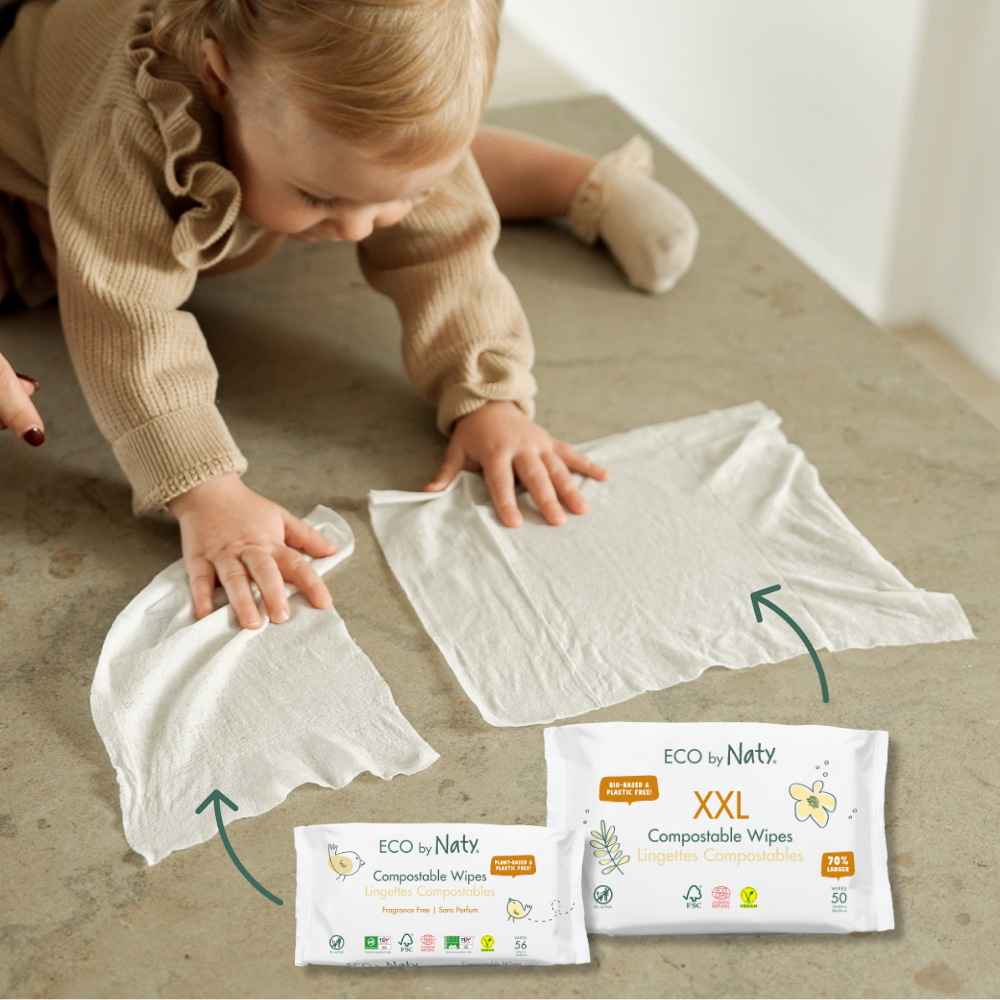 Compostable Wipes, , grid, Eco by Naty