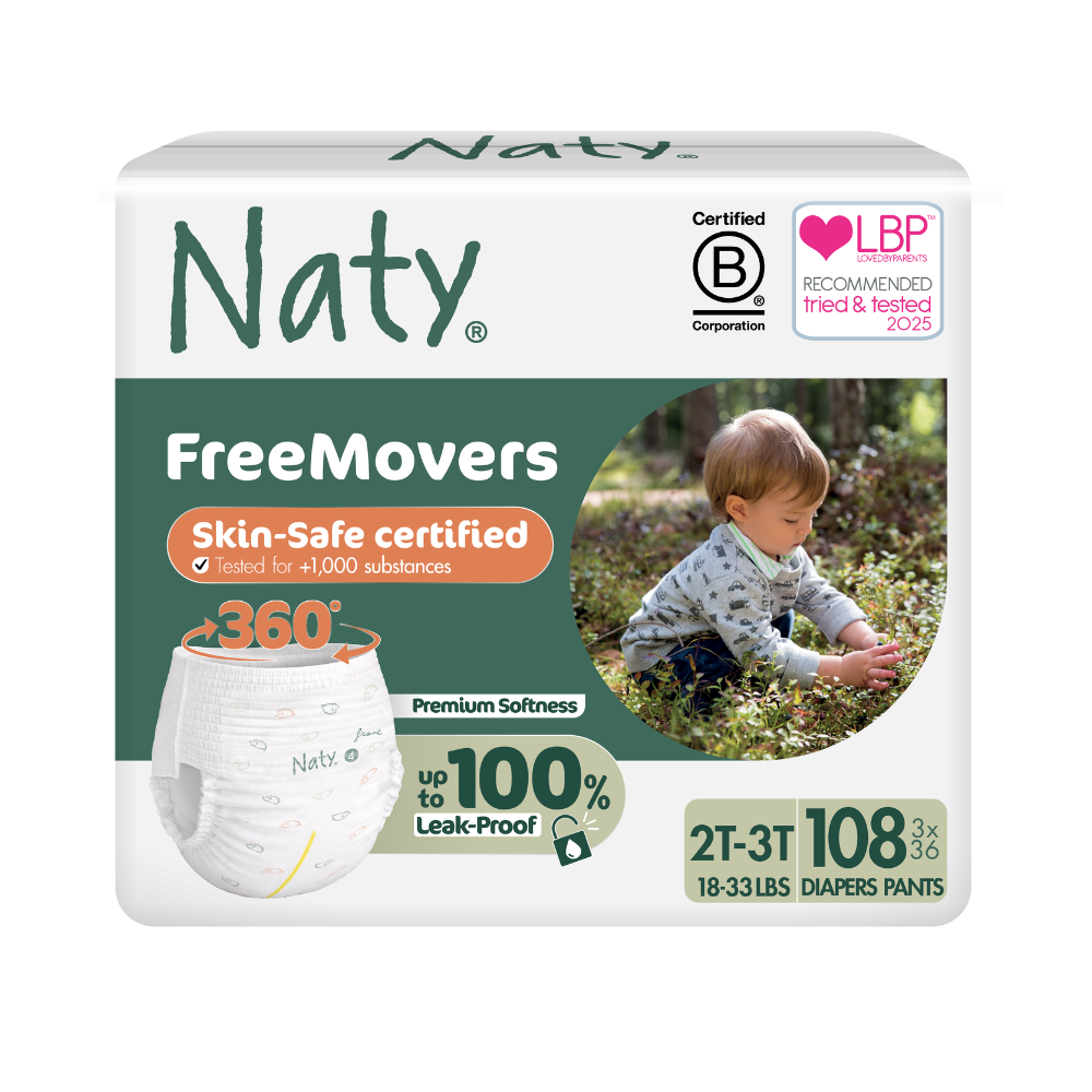 Original Training Pants Subscription, , grid, Eco by Naty
