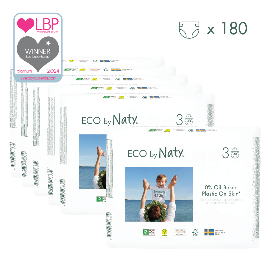 Eco Nappy Subscription, , grid, Eco by Naty