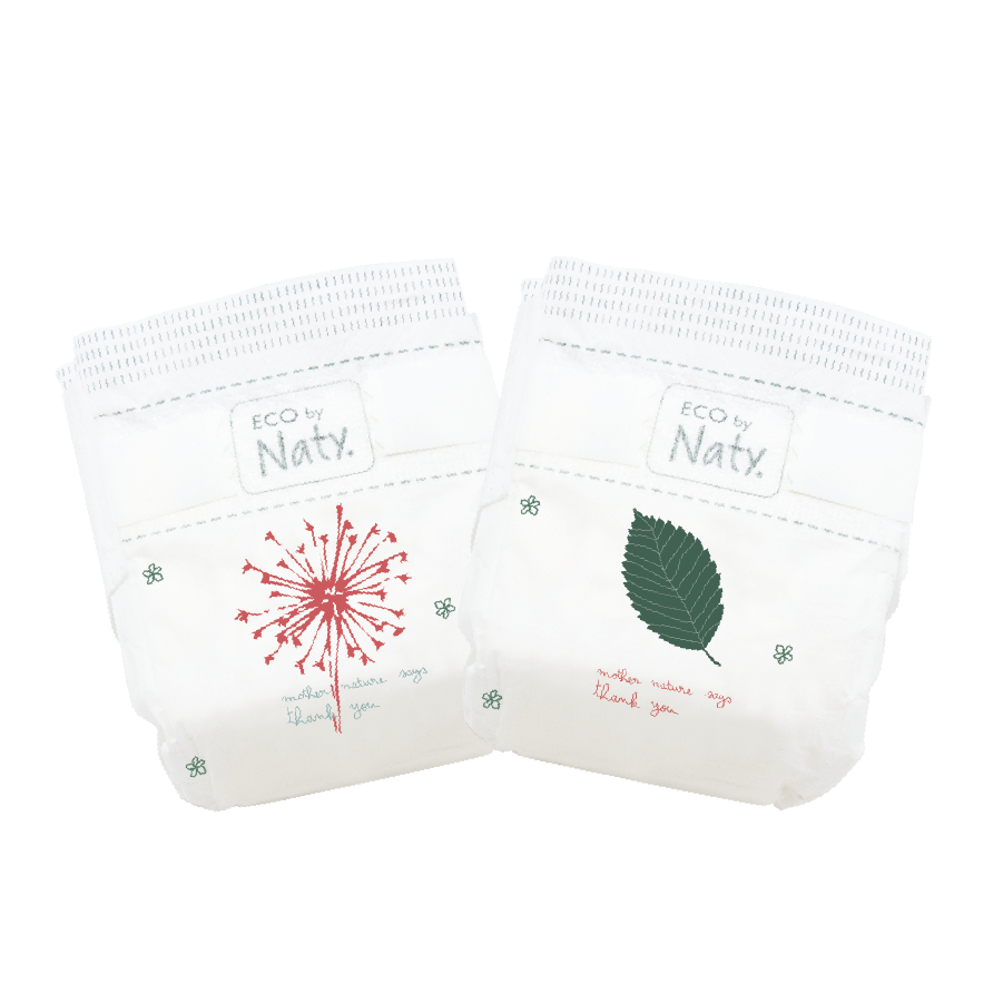 50 x Eco Nappies (Size 3), , grid, Eco by Naty